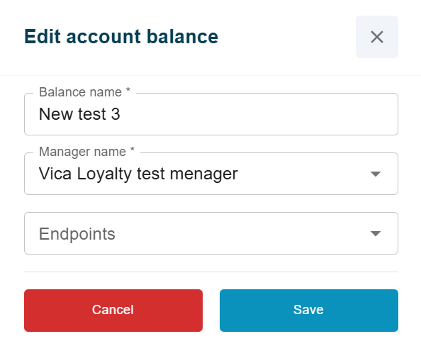 edit balance